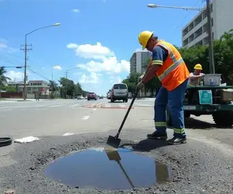 Prefeitura realiza operação tapa-buraco em João Pessoa