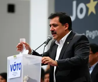 João Azevêdo (PSB) vota em João Pessoa
